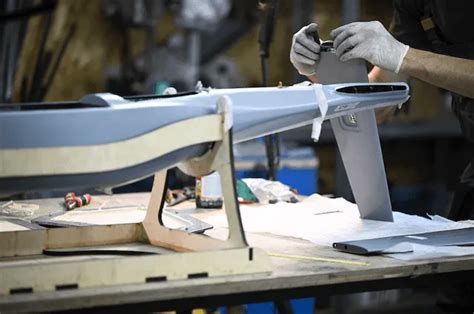 Motor-G’s drone motor assembly line inside a Ukrainian production facility