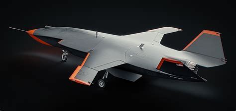 MQ-28 Ghost Bat Block 2 model on display with cost comparison infographics
