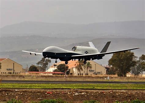 NAS Sigonella drone operations and Mediterranean airfield infrastructure