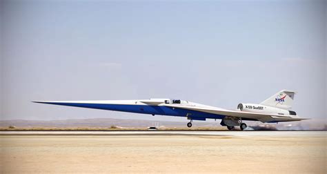 NASA Lockheed Martin X-59 Quiet Supersonic Technology aircraft