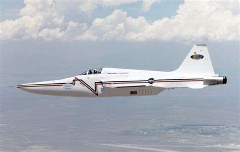 NASA-modified F-5E used in DARPA sonic boom tests