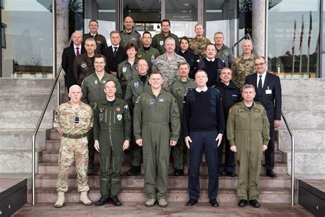NATO air commanders during joint interoperability briefing in Helsinki, 2024