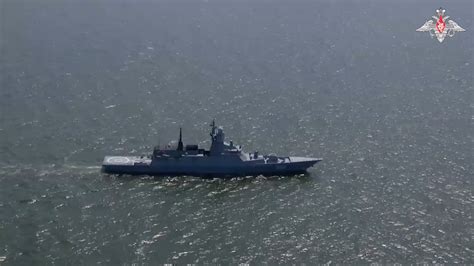 nato allied joint naval drills in baltic waters under cloudy sky
