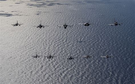 NATO jets operating during joint exercise in southern Europe
