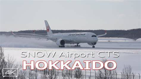 New Chitose Airport Sapporo Hokkaido winter skiing United Airlines Boeing 787