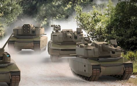 next-generation tank concepts with modular armor and drone defense systems
