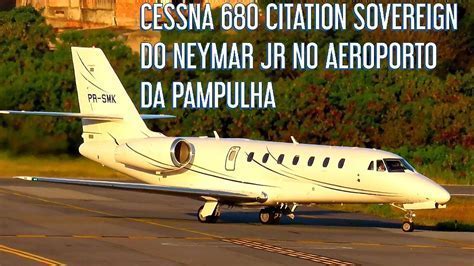 Neymar Jr.’s Cessna Citation Sovereign