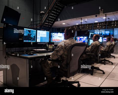 NORAD command center radar operations