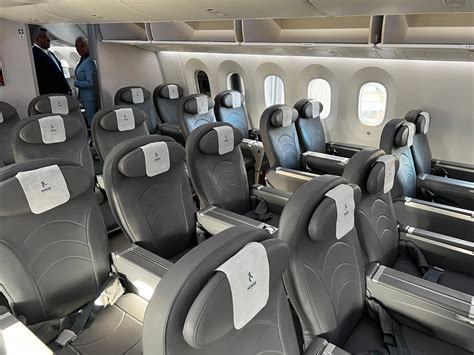 Norse Atlantic Boeing 787-9 economy cabin interior lighting