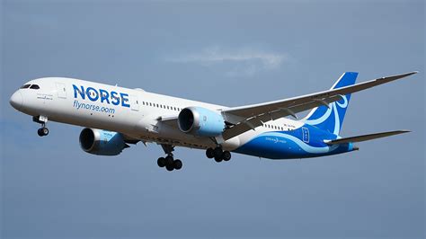 Norse Atlantic Boeing 787-9 operating an ACMI wet-lease service for another international airline