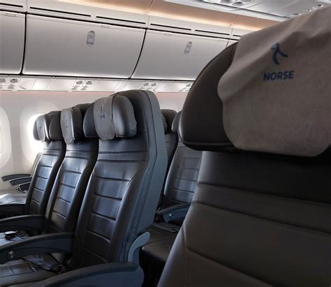 Norse Atlantic Boeing 787 premium economy style seat