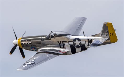 north american p-51 mustangs ready for flight tests