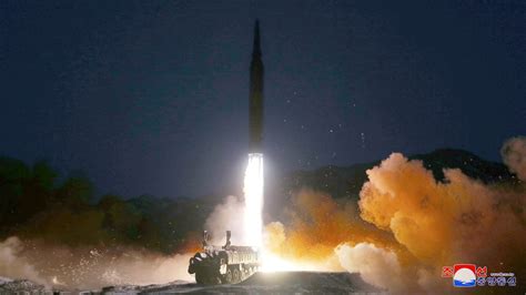 North Korea hypersonic missile test launch
