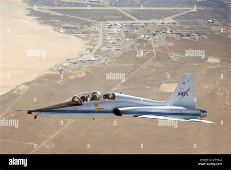 northrop t-38 talon supersonic jet trainer on runway