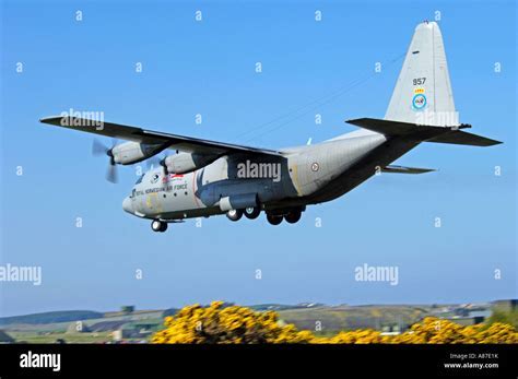 Norwegian Air Force C-130 Hercules at Gardermoen Air Station