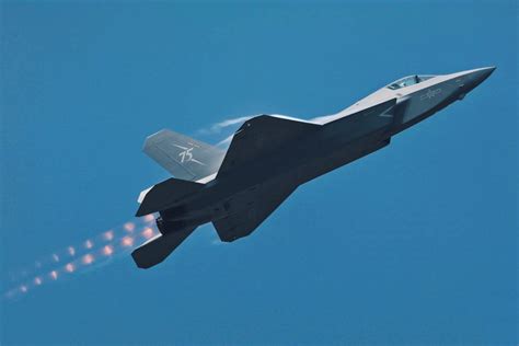 Norwegian Ministry of Defence officials inspecting F-35A prior to deployment to Poland