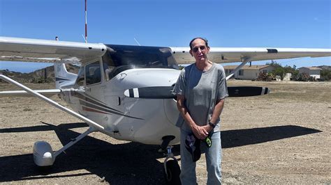 older private pilot flying a single-engine aircraft on a weekend trip