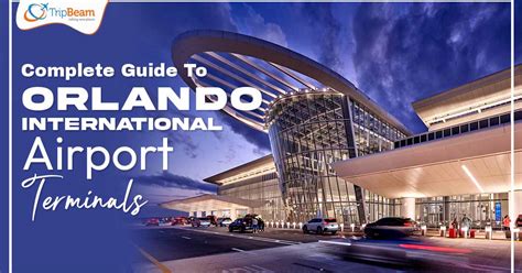 Orlando International Airport terminal bustling with winter vacation travelers
