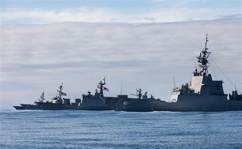 Pacific Vanguard naval exercise missile intercept at sea