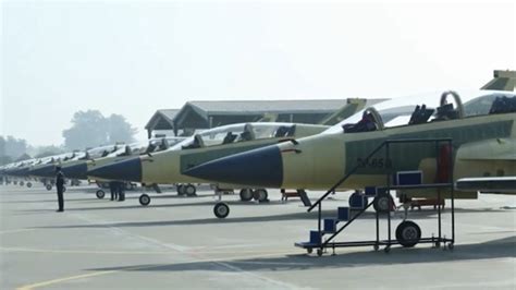 Pakistan Aeronautical Complex Kamra JF-17 production line