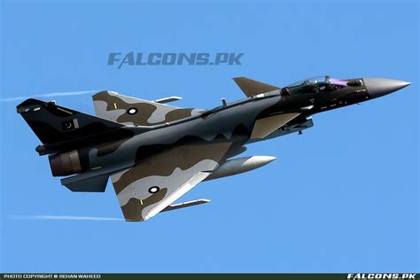 Pakistan Air Force J-10C jet taxiing on a runway, painted in distinctive grey camouflage