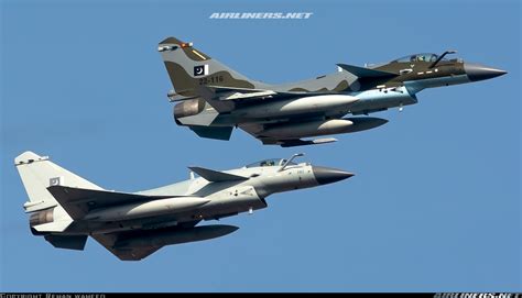 Pakistan Air Force J-10CE flying in formation — a model Iran may soon follow