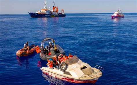 Pakistan Navy search vessels conducting Arabian Sea aircraft recovery operation