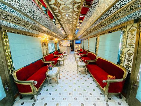Palace on Wheels luxury train interior