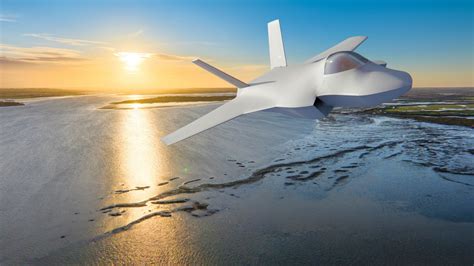 PANG concept rendering with Rafale-M and FCAS aircraft lineup at Euronaval 2022