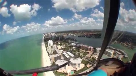panoramic view of Marco Island from helicopter