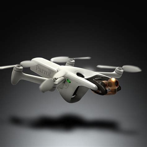 Parrot Anafi Ai drone highlighting its unique design and 4G antenna
