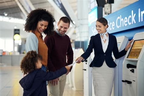 passengers receiving assistance at airport service desk in EU