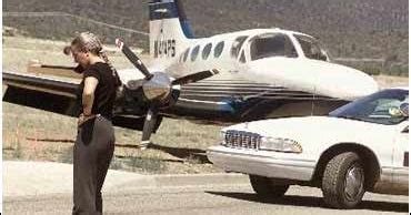 Patrick Swayze emergency plane landing site