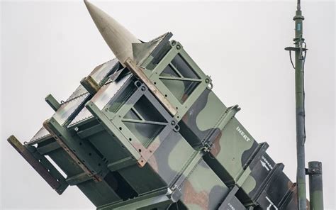Patriot missile system protecting Kyiv, Ukraine 2024