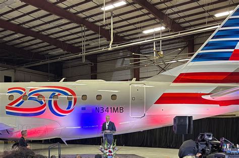 patriotic United States airline America250 special aircraft livery
