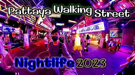 Pattaya Walking Street safety patrol and CCTV installations at night