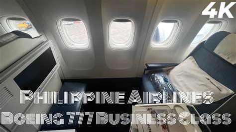 philippine airlines boeing 777-300er business class interior