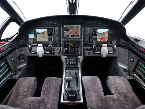 Pilatus PC-12NGX cockpit with Primus Apex avionics and synthetic vision displayed