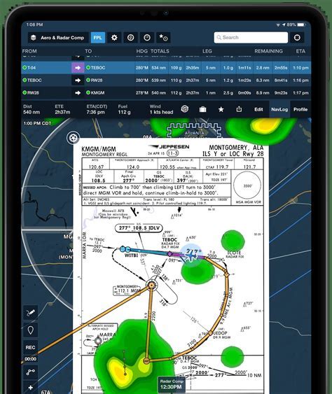 pilot conducting preflight briefing with IFR sectional charts and weather overlays