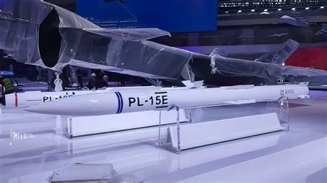 PL-15 long-range air-to-air missile mounted on stealth fighter under wing