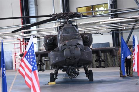 Polish Army leased AH-64D Apache training helicopter