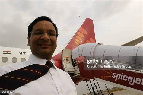 Portrait of Ajay Singh, Chairman and Managing Director of SpiceJet