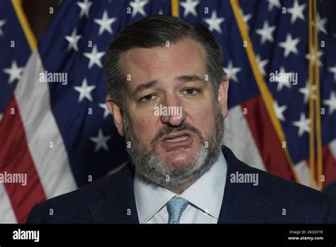 Portrait of Senator Ted Cruz speaking