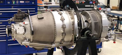 Pratt Whitney PT6A engine mounted on Beechcraft King Air aircraft