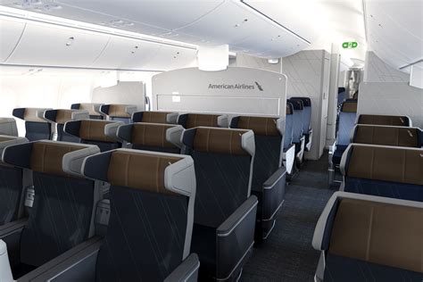 premium economy cabin wider seats legroom long haul aircraft interior