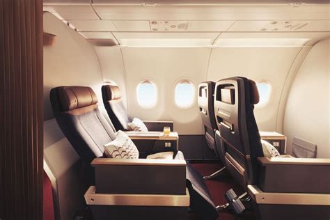 premium narrowbody business class cabin lighting