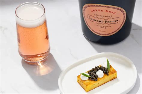 Premium Polaris Studio dining with Ossetra caviar service and Laurent Perrier rose champagne
