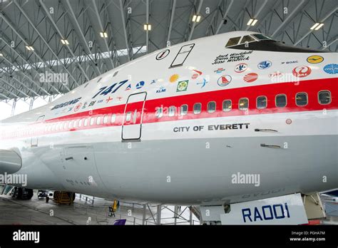 preserved Boeing 747 prototype City of Everett at Museum of Flight