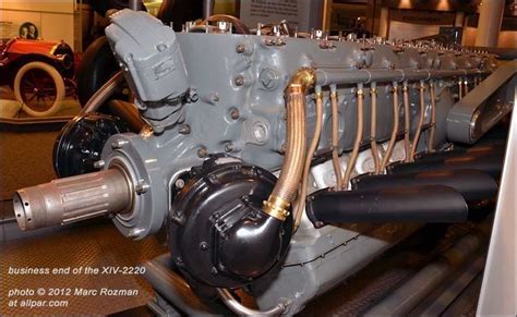 preserved Chrysler XI-2220 Hemi engine at New England Air Museum