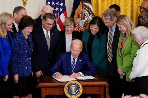 President Biden signing FAA Reauthorization Act